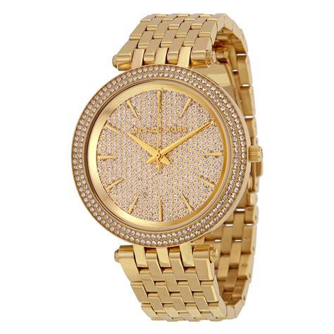 Michael Kors Darci Crystal Pave Dial Ladies Watch MK3438